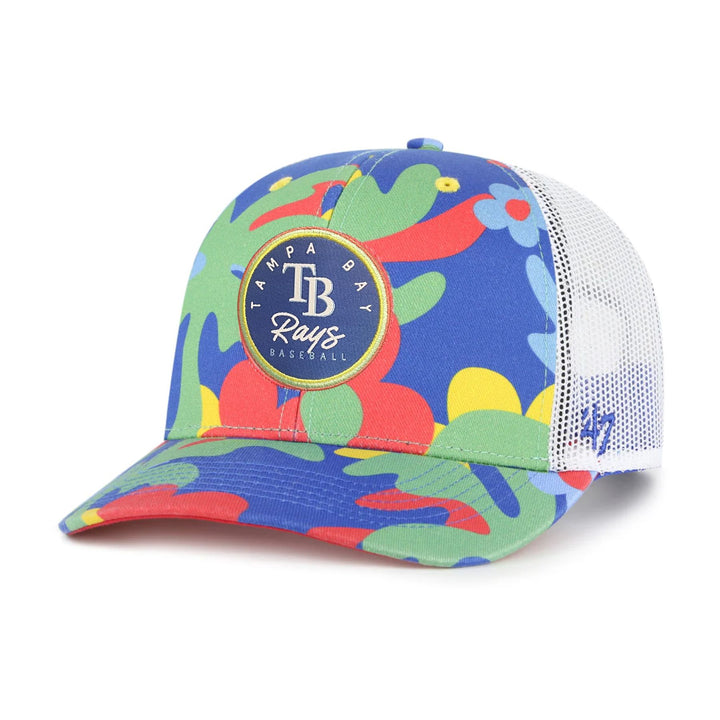 Rays Kids '47 Brand Multi Kudos TB Trucker Adjustable Hat