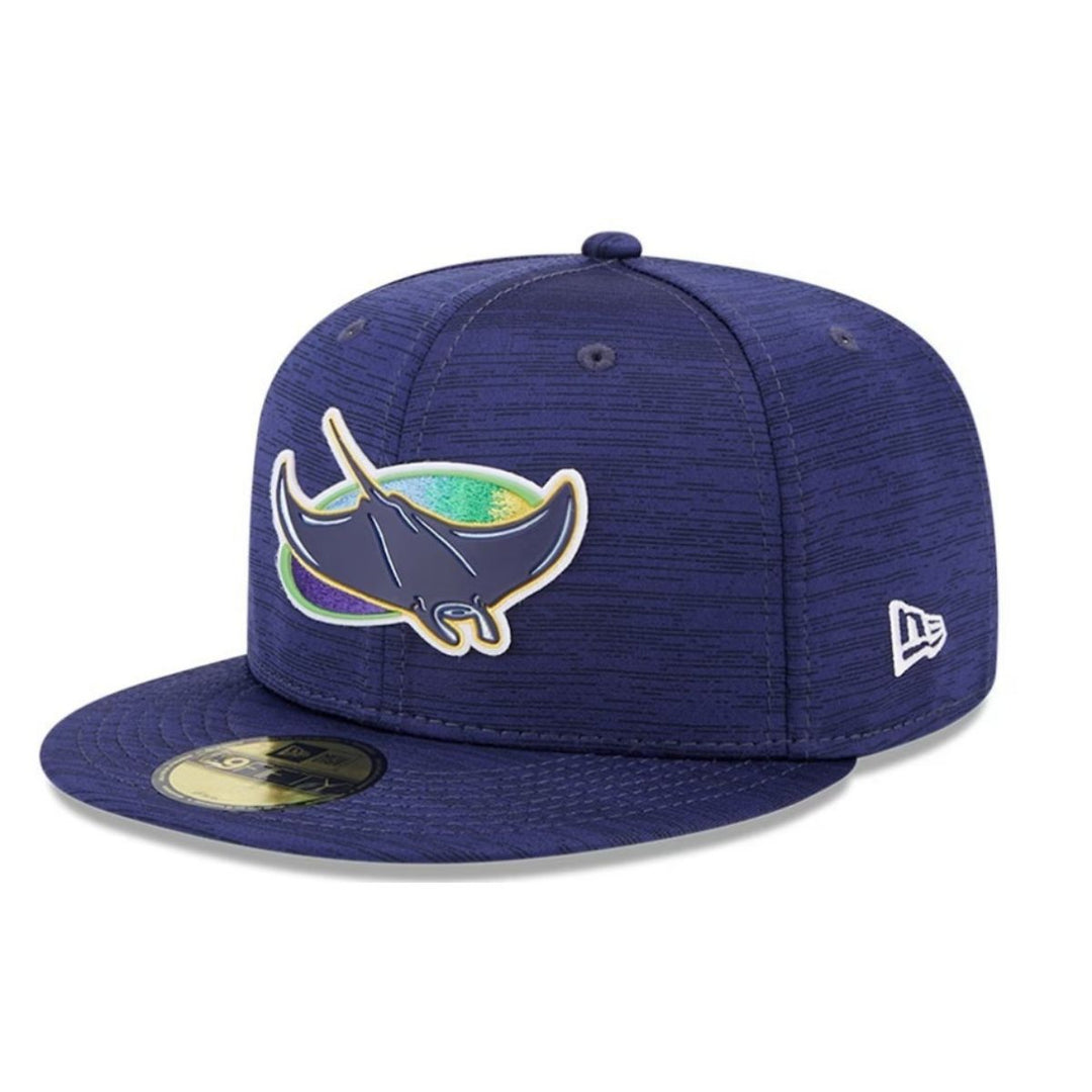 Rays New Era Navy Devil Rays Alt Club 9Fifty Snapback Hat