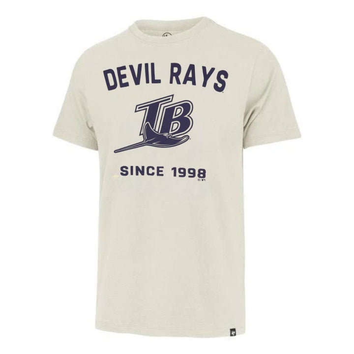 Rays Men's '47 Brand Franklin Duster Tan Devil Rays Coop Tee