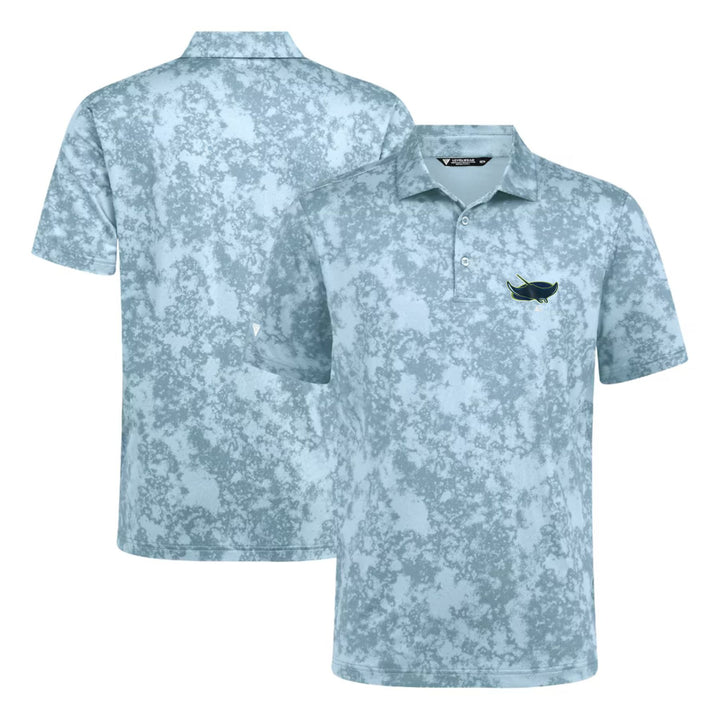Rays Men's Levelwear Blue Whisper Devil Rays ALT Polo