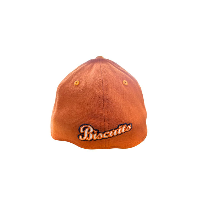 Rays New Era Montgomery Biscuits Bacon Theme Night 39Thirty Flex Fit Hat