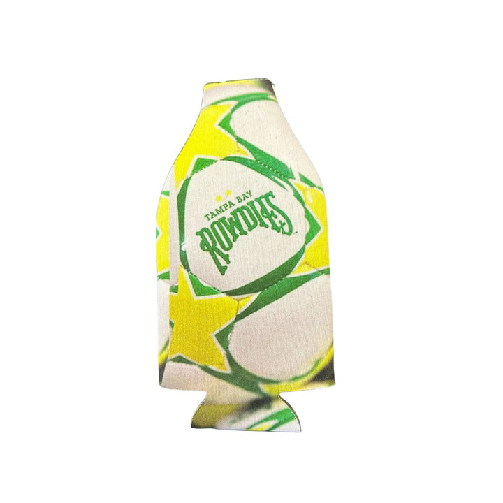 Rowdies Soccer Ball Bottle Koozie