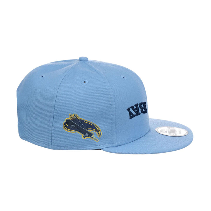 Rays New Era Light Blue Tampa Bay Skateray Upside Down 9Fifty Snapback