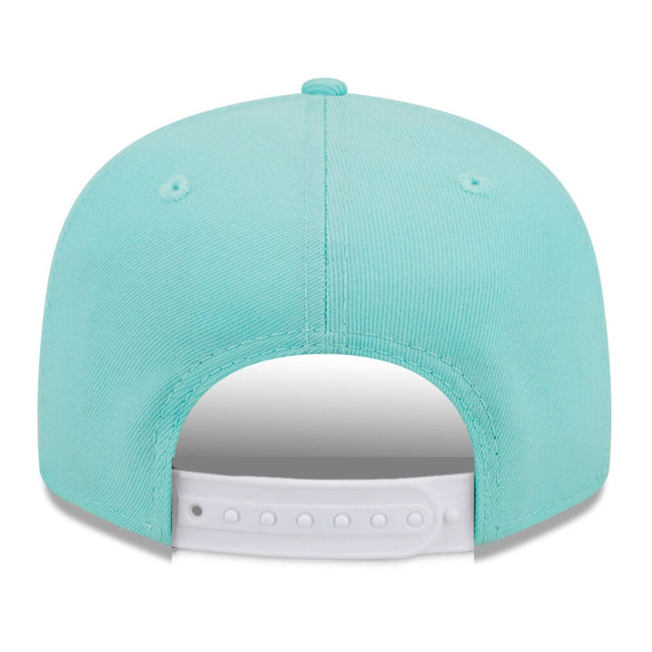 Rays New Era Seafoam Tampa Bay TB Palms Side Patch Upside Down 9Fifty Snapback