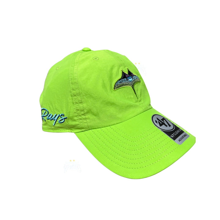 Rays '47 Brand Lime Green City Connect Skyray Adjustable Hat