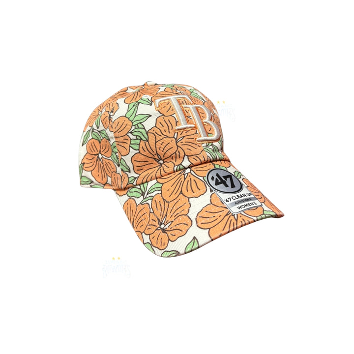 Rays '47 Brand Orange Florentina TB Clean Up Adjustable Hat
