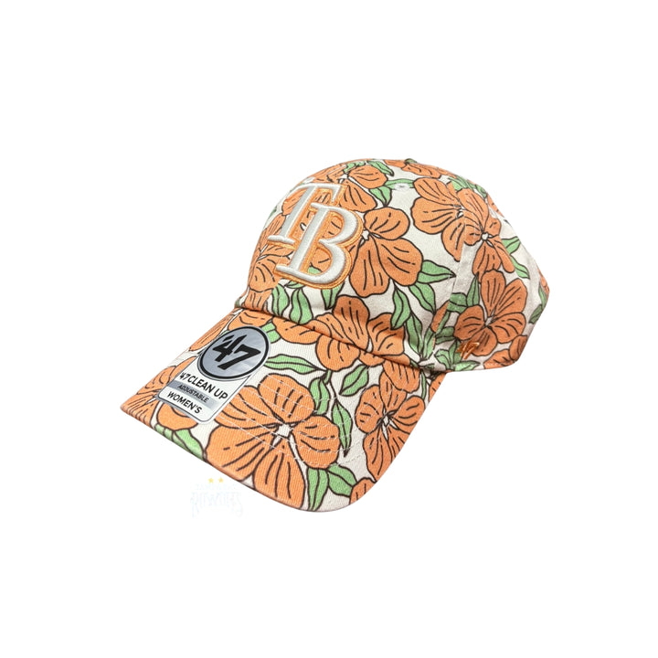 Rays '47 Brand Orange Florentina TB Clean Up Adjustable Hat