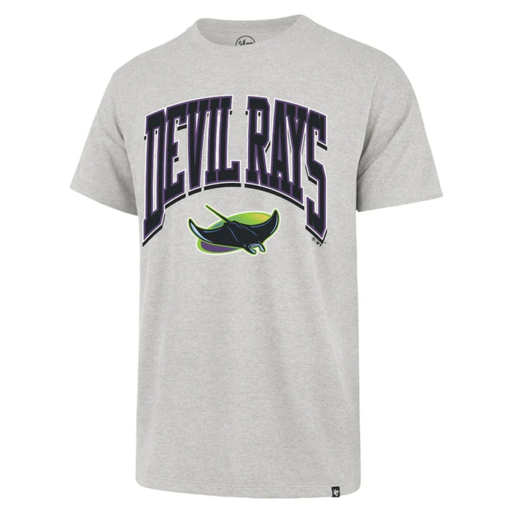 Rays Men's '47 Brand Franklin Grey Devil Rays Tee