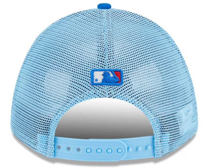 Rays New Era Light Blue TB 2025 July 4th 9Forty A-Frame M-Crown Adjustable Hat