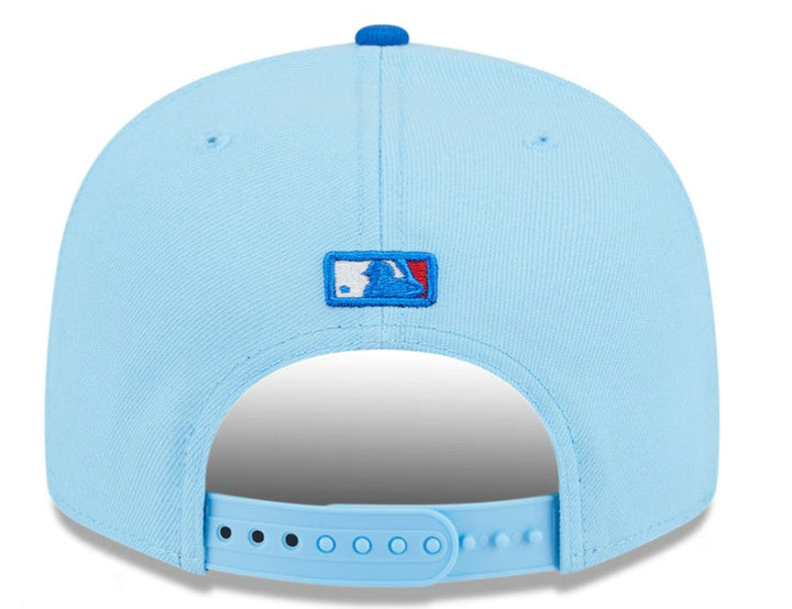 Rays New Era Light Blue 2025 July Fourth 9Fifty Snapback Hat