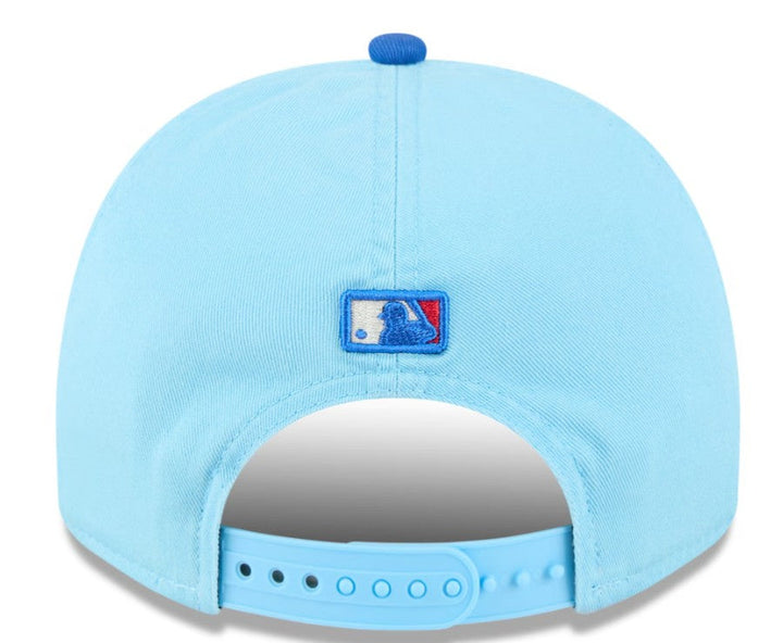 Rays New Era 2025 Light Blue TB July 4th Golfer Snapback Hat