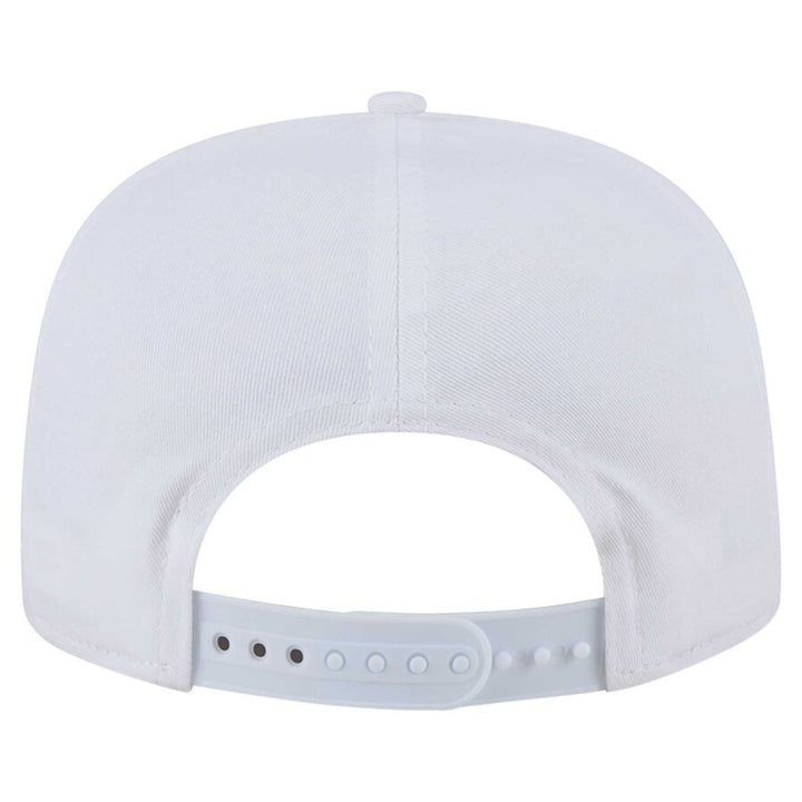 Rays New Era White Devil Rays University of Tampa Patch Golfer Snapback Hat