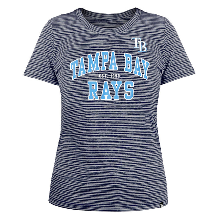 Rays Women's New Era Active Space Dye T-Shirt