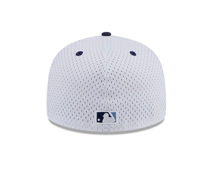 Rays New Era White Navy Since 1998 Side Patch Jersey 59Fifty Fitted Hat