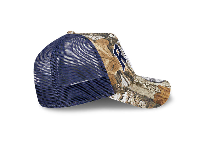 Rays New Era Camo A-Frame 9Forty Adjustable Trucker Hat