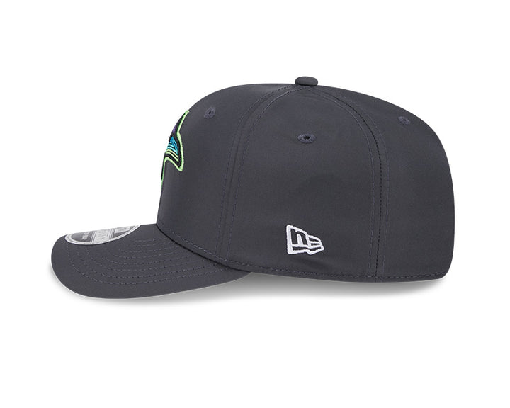 Rays New Era Graphite City Connect SKYRAY 9SEVENTY Stretch-Snap Hat