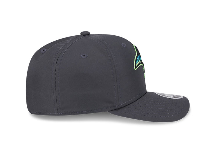Rays New Era Graphite City Connect SKYRAY 9SEVENTY Stretch-Snap Hat
