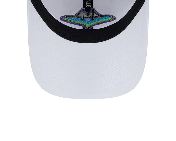 Rays New Era White City Connect SKYRAY 9Twenty Adjustable Hat