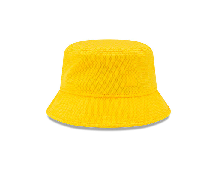 Rays Youth Kids New Era Yellow Alt Logo Bucket Hat