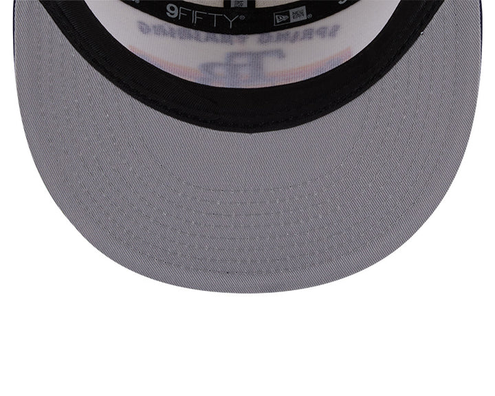 Rays Youth New Era Tan 2025 TB Sunset Palm Tree Spring Training 9FIFTY Snapback Hat