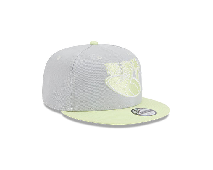 Rays New Era Grey Neon City Connect Pelican 9Fifty Snapback Hat