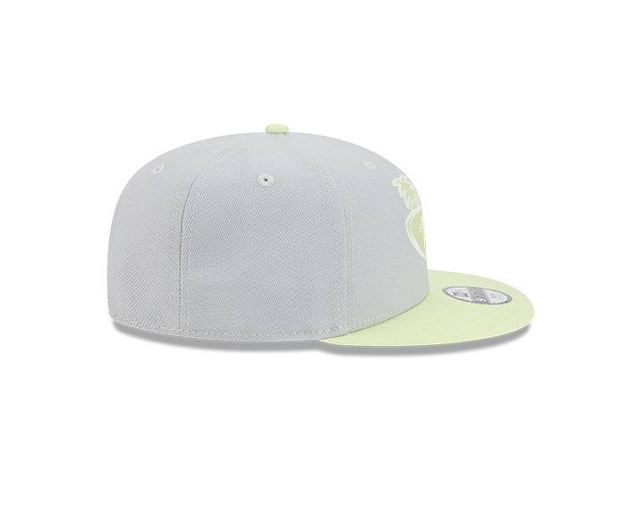 Rays New Era Grey Neon City Connect Pelican 9Fifty Snapback Hat