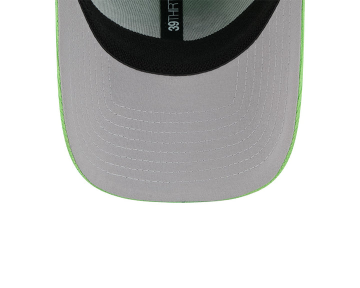 Rays New Era 2025 City Connect Neon Green Skateray Batting Practice 39Thirty Flex Fit Hat
