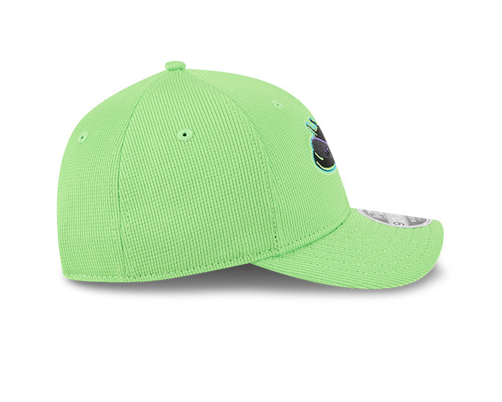 Rays New Era Youth 2025 City Connect Neon Green Skateray Batting Practice 9Forty M-Crown Hat