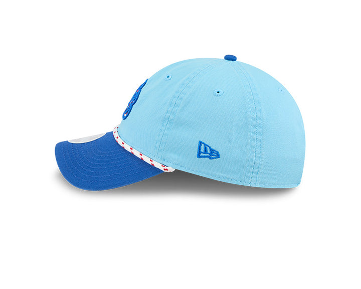 Rays New Era Women's Light Blue 2025 Fourth of July 9Twenty Adjustable Hat