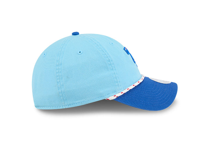 Rays New Era Women's Light Blue 2025 Fourth of July 9Twenty Adjustable Hat