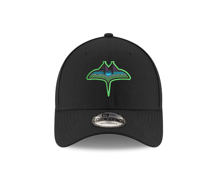 Rays New Era City Connect Skyray 9Forty Tropicana Field Patch Adjustable Hat