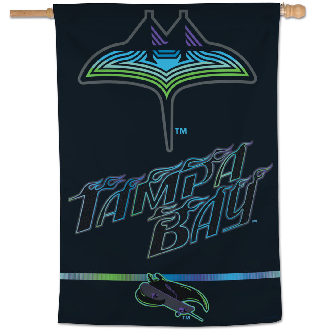 Rays City Connect 28in x 40 in Vertical Flag