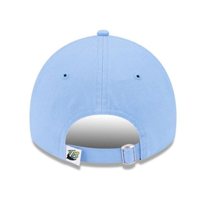 Rays New Era Devil Rays Blue Coop TB 9Twenty Adjustable Hat