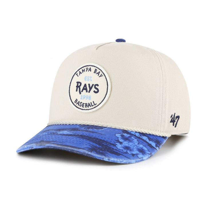 Rays '47 Brand Tan Fiji Rope Hitch Snapback Hat