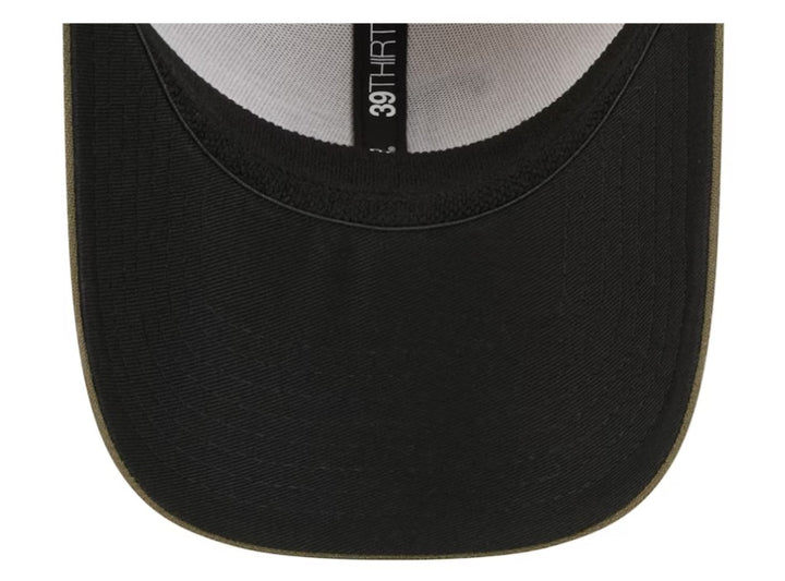 Rays New Era Beige/Olive 2025 Armed Forces Day 39Thirty Flex Fit Hat