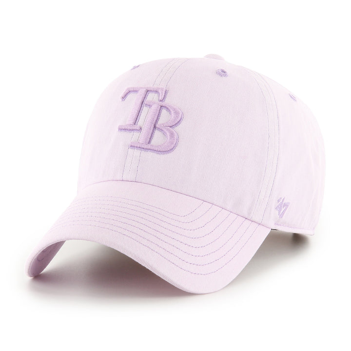 Rays Women's '47 Brand Light Purple TB Haze Clean Up Adjustable Hat