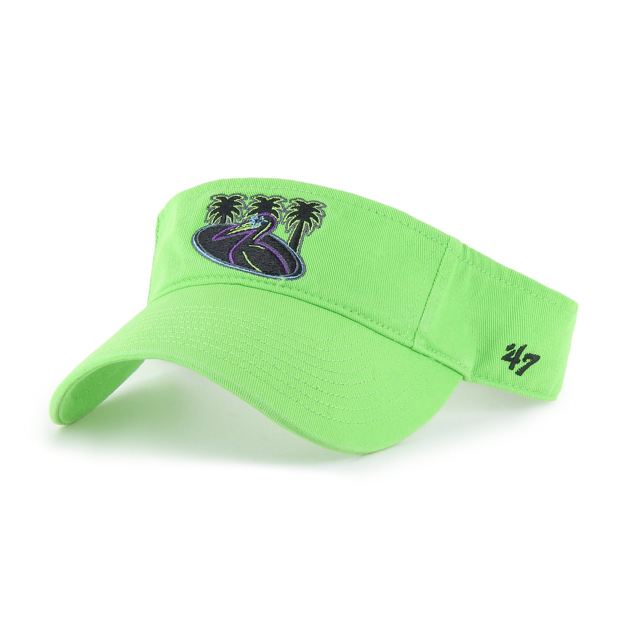 Rays '47 Brand Green City Connect Pelican Visor | The Bay Republic