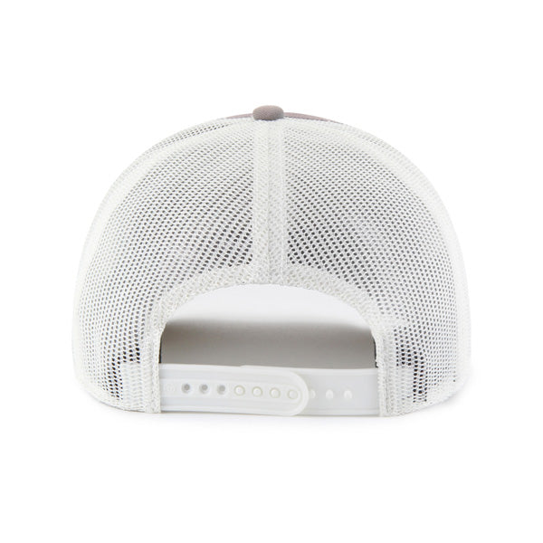 Rays '47 Brand Script Grey Tide Sweep Trucker Adjustable Hat