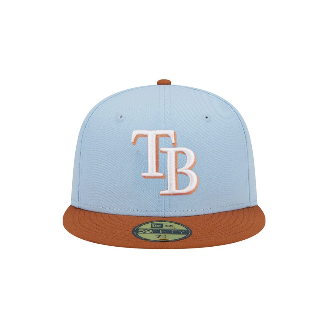 Rays New Era Color Pack Blue Brown TB 9Fifty Snapback Hat