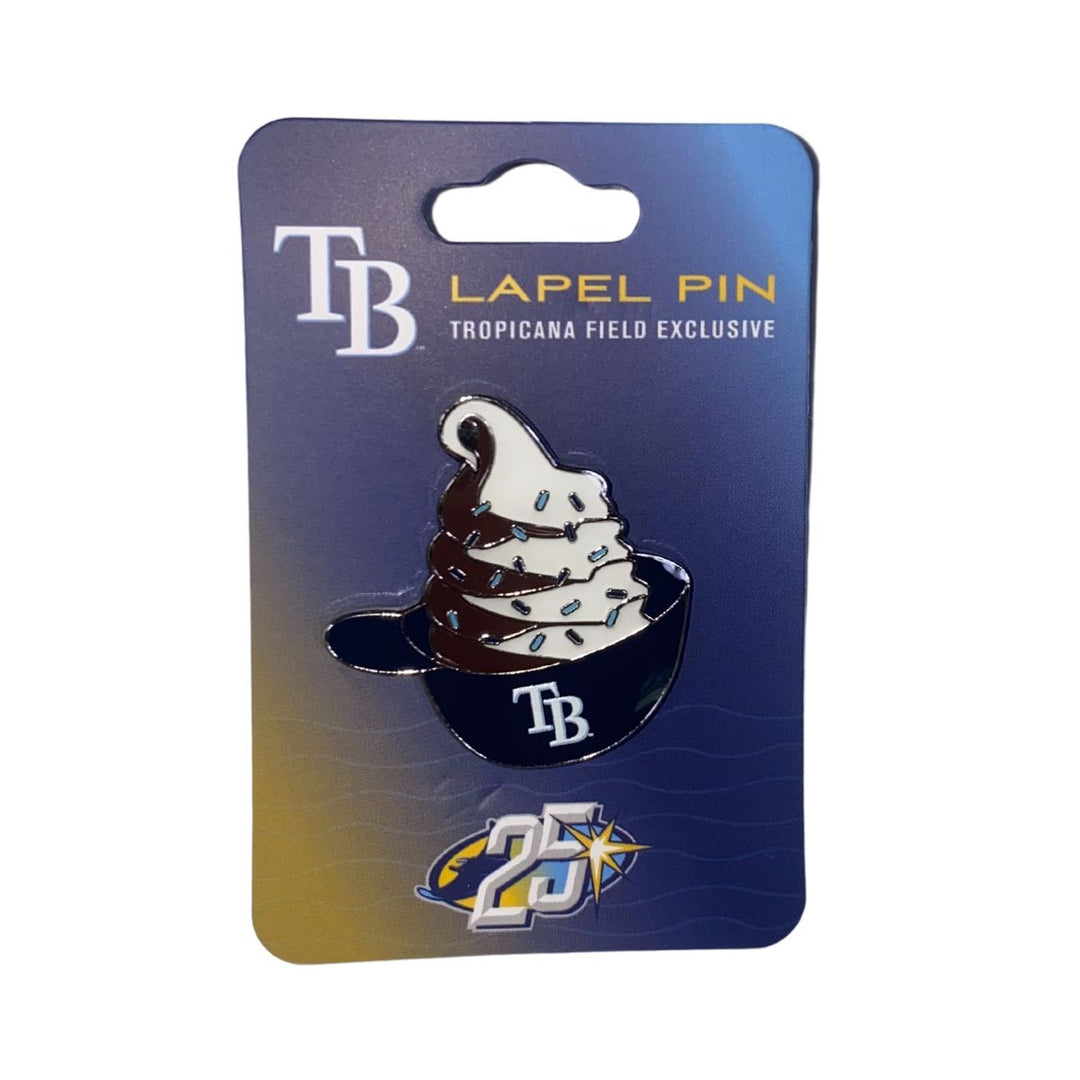 Rays Concession Ice Cream Lapel Pin