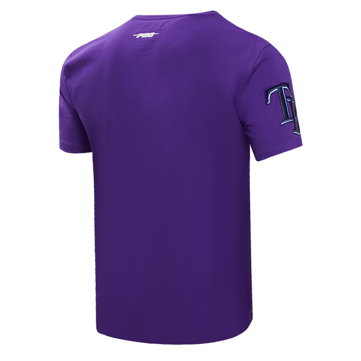 Rays Men's Pro Standard Purple 25th Anniversary T-Shirt