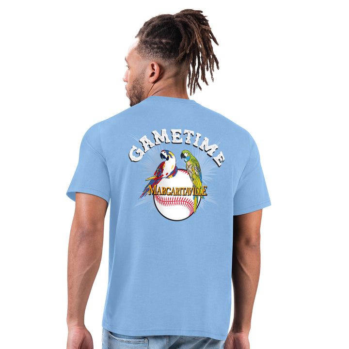 Rays Men's Margaritaville Sky Blue GAMETIME T-Shirt