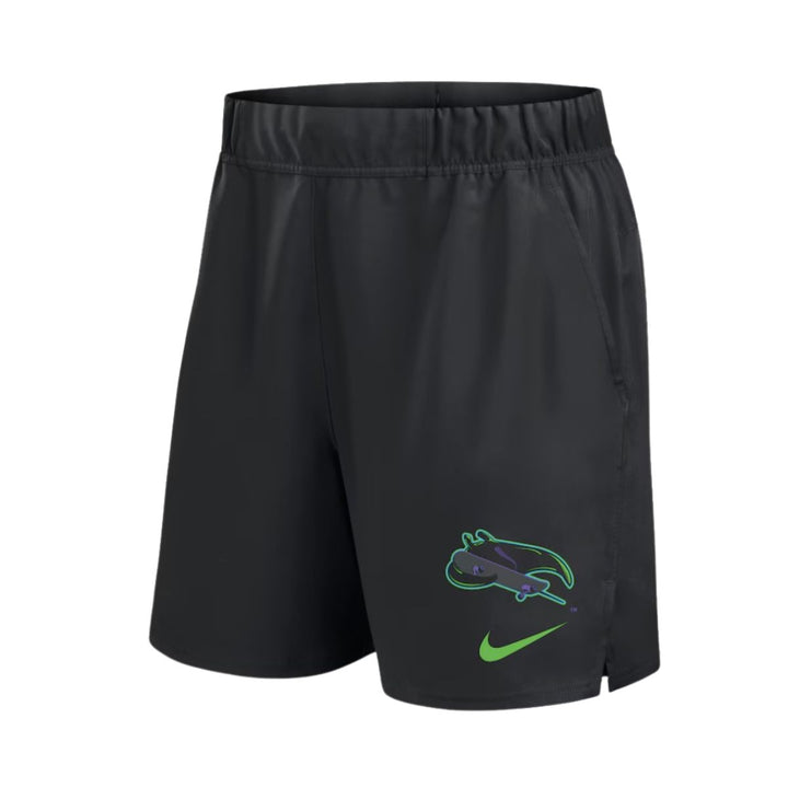 Rays Men's Nike Black City Connect Woven Victory Performance Shorts