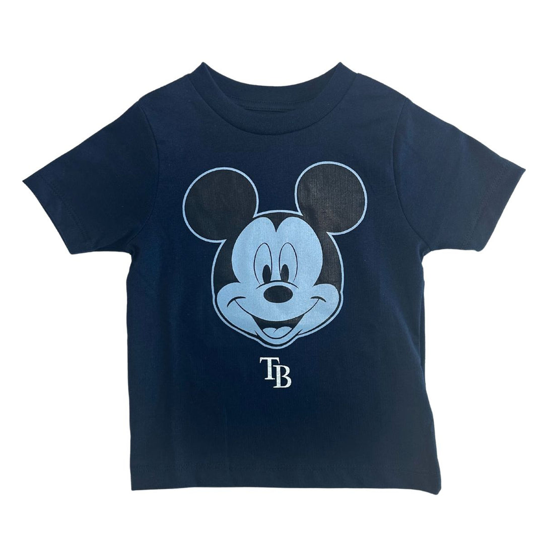 Rays Toddler Navy Mickey Pose Short Sleeve T-Shirt