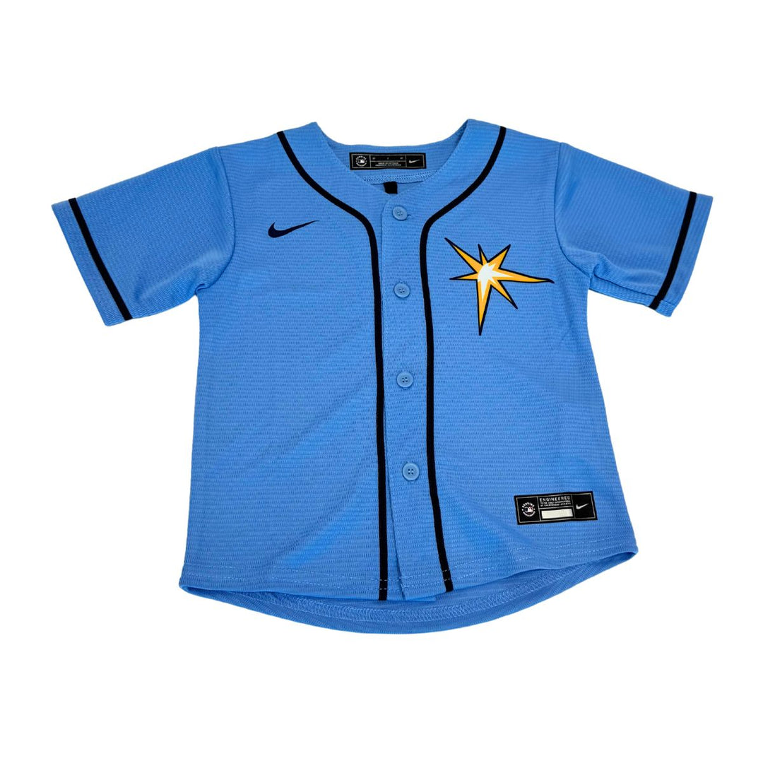 Rays Toddler Nike Official Columbia Blue Burst Replica Jersey