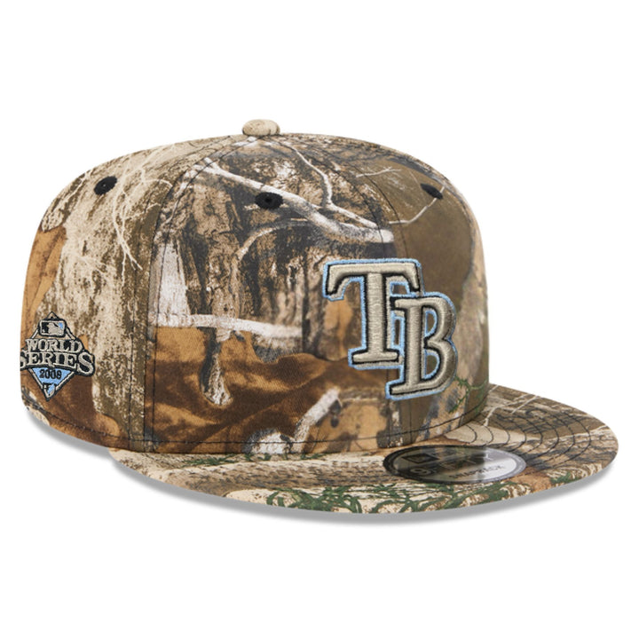 Rays New Era 9Fifty Realtree Camo TB '08 World Series Snapback Hat
