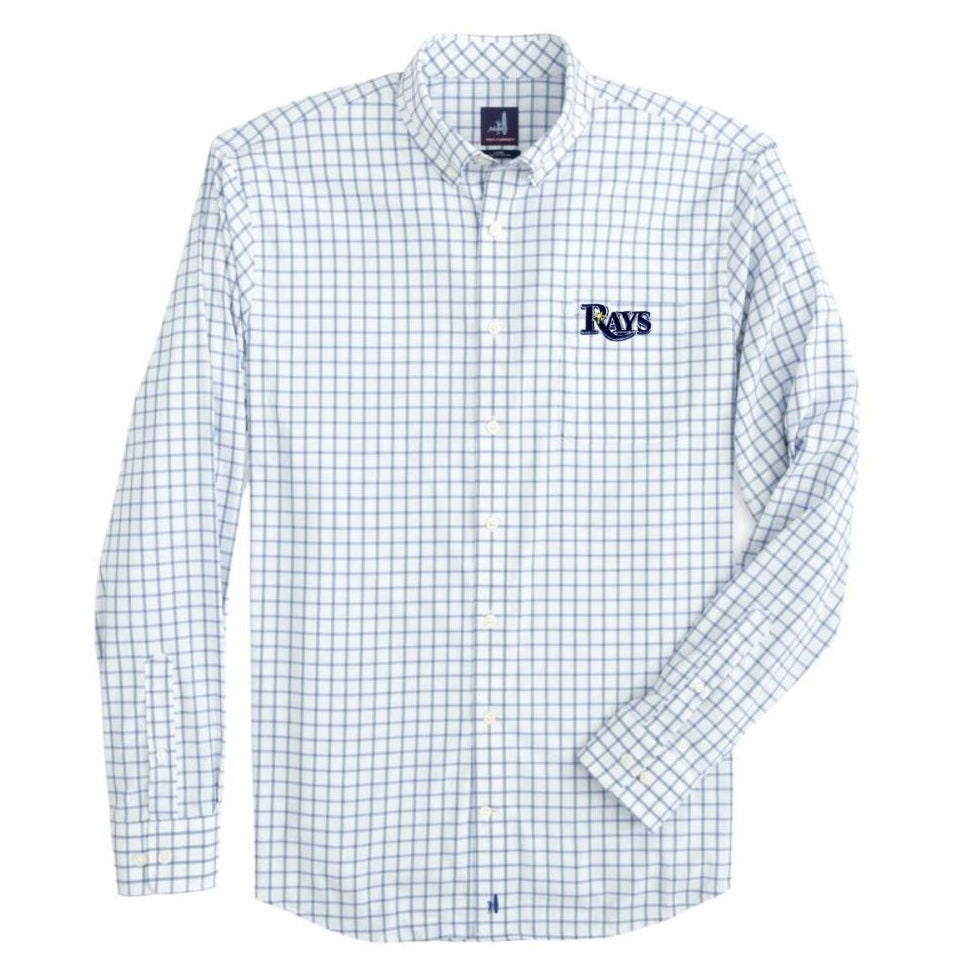 johnnie o dress shirts Johnnie-O Men's Ocon Top Shelf Button Up Shirt in Blue