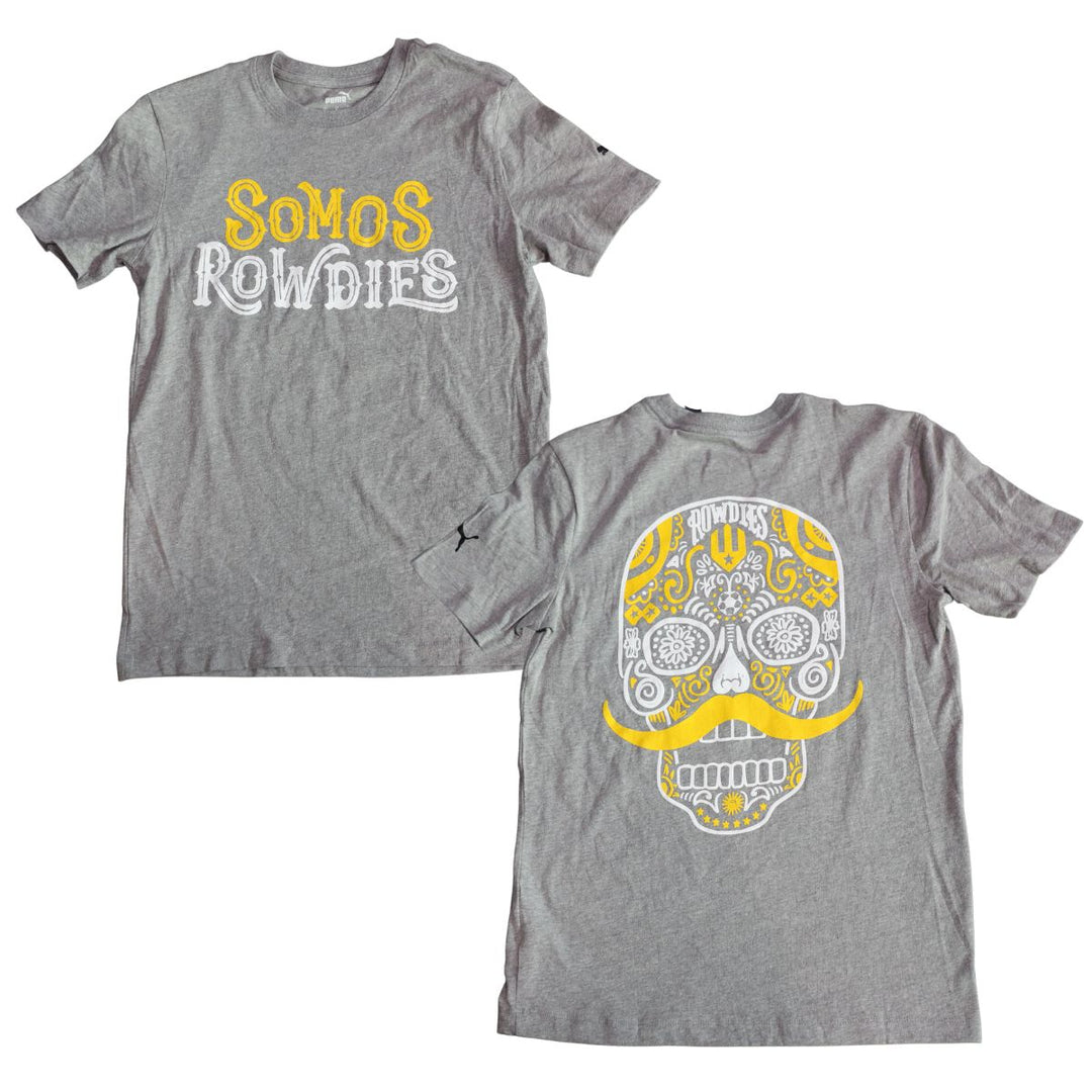 ROWDIES GREY 2023 SOMOS ROWDIES HISPANIC HERITAGE PUMA T-SHIRT