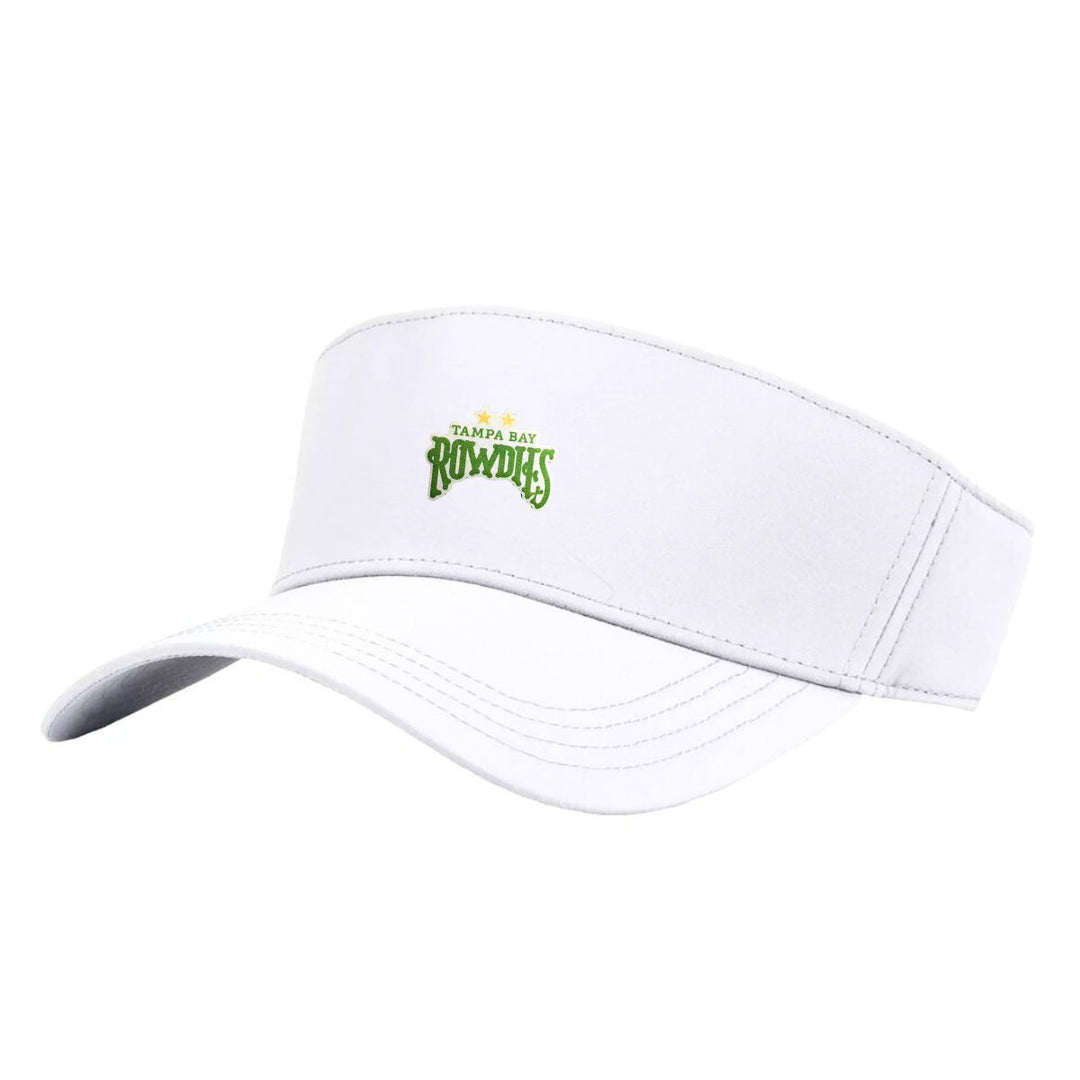 Rowdies Levelwear White Profile Two Star Visor