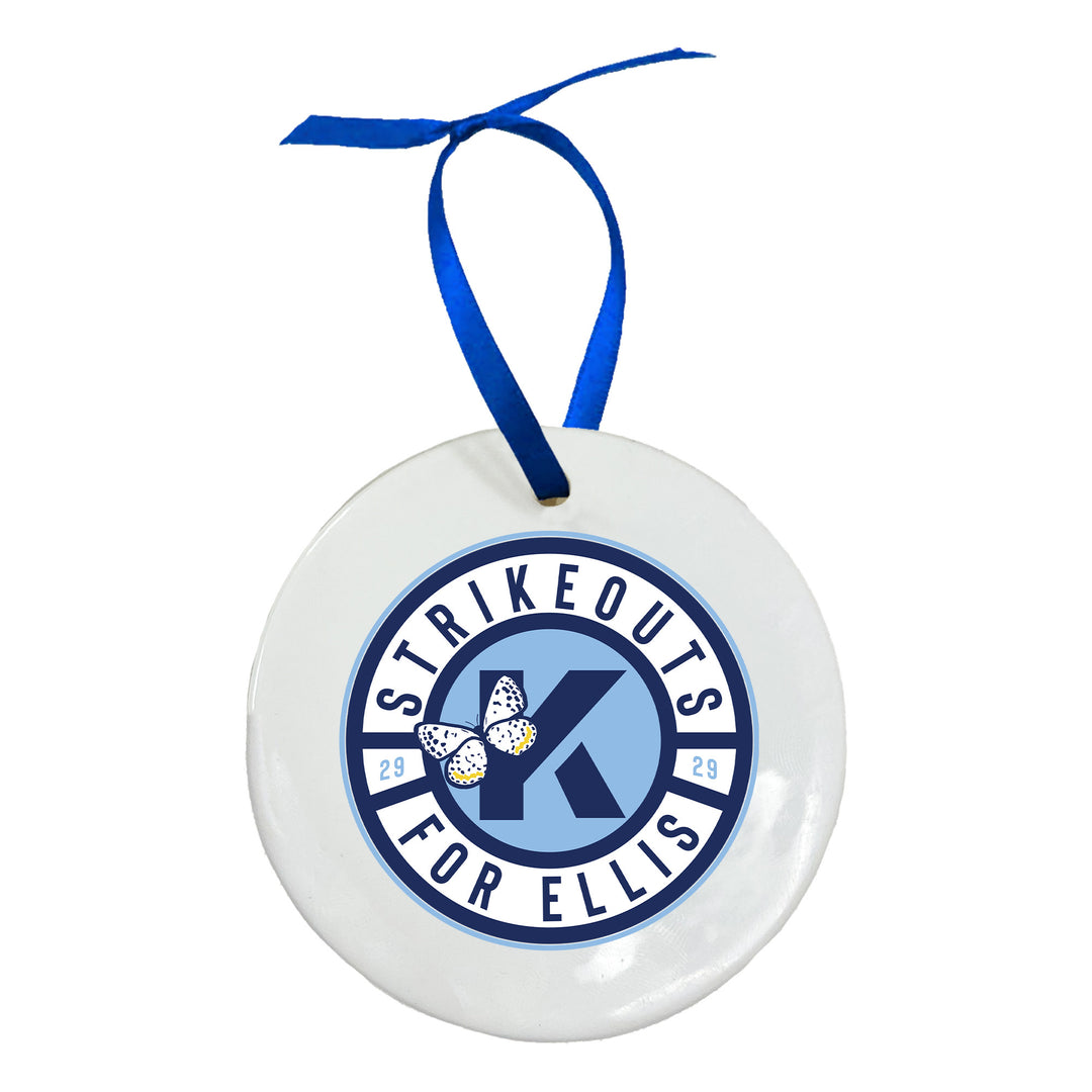 Tiny Turnip Strikeout for Ellis Holiday Ornament